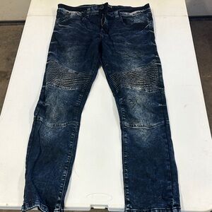 Marc Ecko Dark Wash Skinny Jeans for Men
